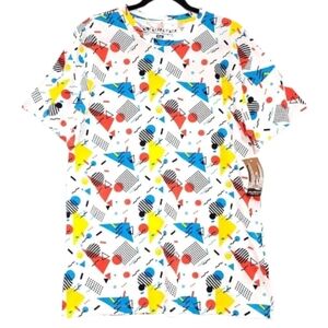 Knickerbocker Geometric Print T Shirt Men's XL